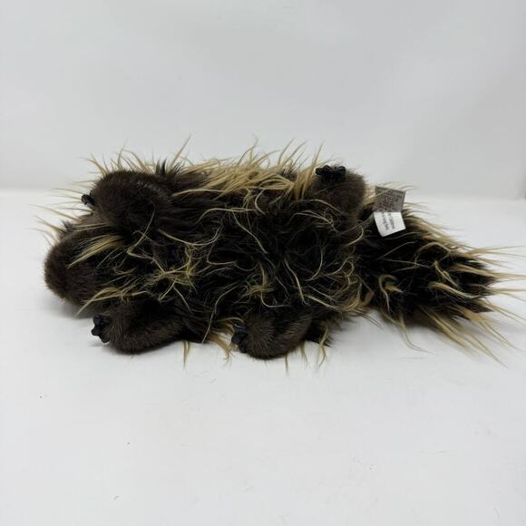 Folkmanis Full Body Porcupine Hand Puppet 13" long Plush Realistic Learning Toy - Picture 9 of 12